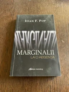 Ioan F. Pop Marginalii la o absenta (cu dedicatie)