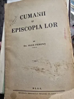 Ioan Ferent - Cumanii si Episcopia Lor