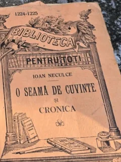 Ioan Neculce O seama de cuvinte si Cronica