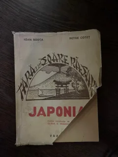 Ioan Rosca Japonia (prefata de Simion Mehedinti)