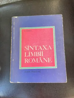 Ioan Vasile Serban - Sintaxa limbii romane