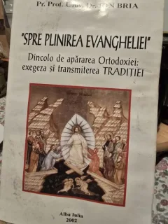 Ion Bria Spre plinirea Evangheliei Editura: Reintregirea  A