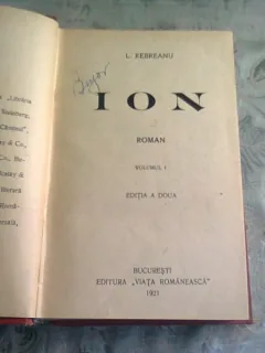 ION - LIVIU REBREANU   VOL.I+II, COLIGATE