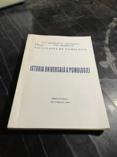 Ion Manzat - Istoria universala a psihologiei Volumul I