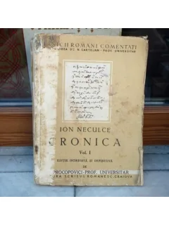 Ion Neculce - Cronica vol.1 , Al. Procopovici , 1942