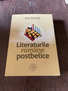 Ion Simut Literaturile romane postbelice (cu dedicatie)