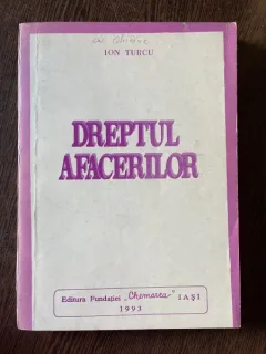 Ion Turcu Dreptul afacerilor