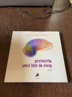 Ion V. Stratescu Profetiile unui bob de nisip. Poeme (cu dedicatie)