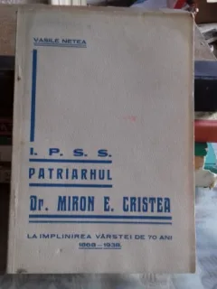 IPSS PATRIARHUL DR. MIRON E. CRISTEA LA IMPLINIREA VARSTEI DE 70 ANI - VASILE NETEA