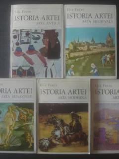 Istoria artei 5 volume , Elie Faure , 1970