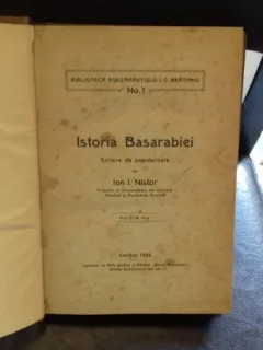 ISTORIA BASARABIEI - ION I. NISTOR