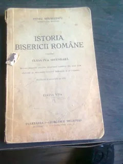 ISTORIA BISERICII ROMANE. MANUAL CLASA IV-A SECUNDARA - IRINEU MIHALCESCU