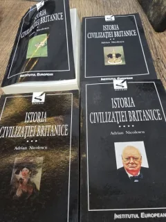 Istoria civilizatiei britanice - Adrian Nicolescu volumul I-IV