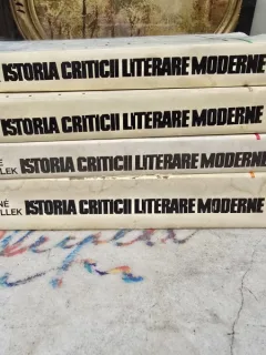 Istoria criticii literare moderne - Rene Wellek 4 volume