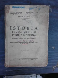 ISTORIA EVULUI MEDIU SI ISTORIA MODERNA PENTRU CLASA II-A SECUNDARA - SCARLAT LAMBRINO