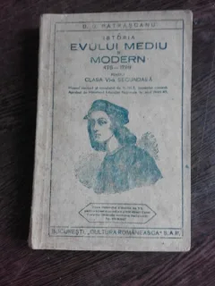 ISTORIA EVULUI MEDIU SI MODERN PENTRU CLASA VI - A SECUNDARA - D . D . PATRASCANU