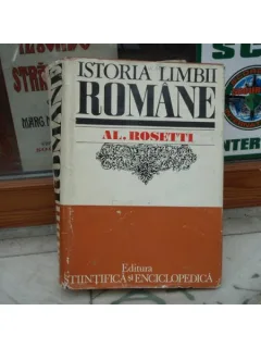 Istoria limbii romane , Al. Rosetti , 1978