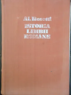 ISTORIA LIMBII ROMANE - AL. ROSETTI