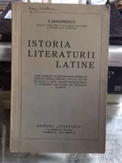 ISTORIA LITERATURII LATINE - I. DIACONESCU