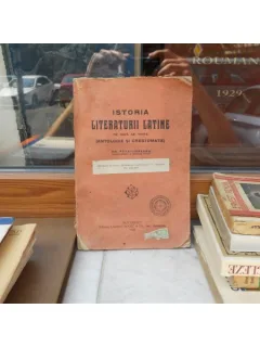 ISTORIA LITERATURII LATINE PE BAZA DE TEXTE , Gh. Popa-Lisseanu , 1928