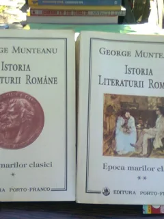 Istoria literaturii romane - George Munteanu  2 volume