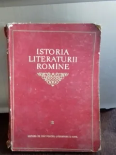 ISTORIA LITERATURII ROMANE - ION VITNER   VOL.2