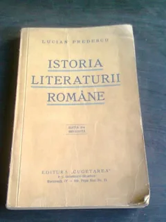 ISTORIA LITERATURII ROMANE - LUCIAN PREDESCU