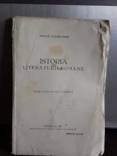 ISTORIA LITERATURII ROMANE - NICOLAE TCACIUC ALBU
