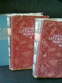 ISTORIA LITERATURII ROMANE - SERBAN CIOCULESCU   3 VOLUME