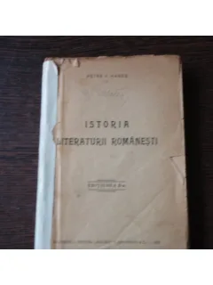 ISTORIA LITERATURII ROMANESTI - PETRE V. HANES