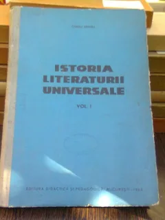 Istoria literaturii universale - Ovidiu Drimba   vol.I