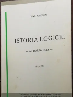 ISTORIA LOGICEI -NAE IONESCU