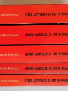 ISTORIA LOVITURILOR DE STAT IN ROMANIA , VOL I - III de ALEX MIHAI STOENESCU , 2002