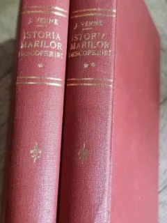 Istoria marilor descoperiri - Jules Verne  2 volume