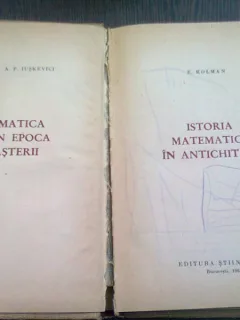 ISTORIA MATEMATICII IN ANTICHITATE - E. KOLMAN