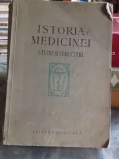 ISTORIA MEDICINII. STUDII SI CERCETARI