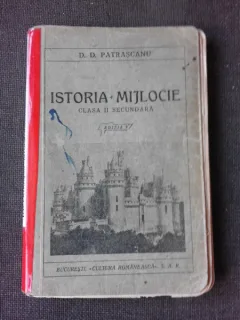 ISTORIA MIJLOCIE PENTU CLASA A II-A SECUNDARA - D.D. PATRASCANU  EDITIA III-A
