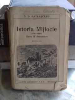 ISTORIA MIJLOCIE PENTU CLASA A II-A SECUNDARA  - D.D. PATRASCANU