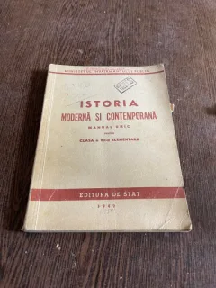 Istoria moderna si contemporana. Manual unic pentru clasa a VII-a elementara