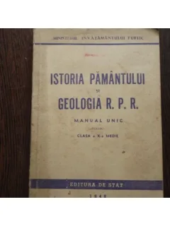 ISTORIA PAMANTULUI SI GOELOGIA R.P.R.