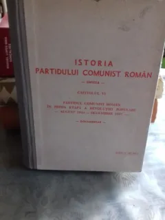 ISTORIA PARTIDULUI COMUNIST ROMAN - CAPITOLUL VI