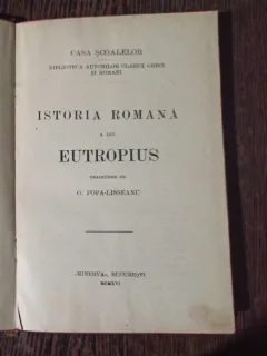 Istoria Romana a lui Eutropius