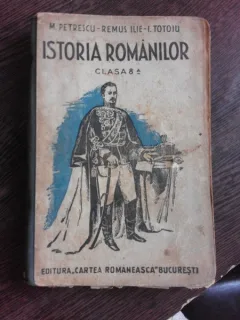 ISTORIA ROMANILOR CLASA 8-A - M. PETRESCU, REMUS ILIE, I. TOTOIU