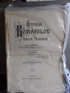 ISTORIA ROMANILOR DIN DACIA TRAIANA - A.D. XENOPOL  3 VOLUME