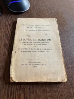 Istoria romanilor infatisata in proiectiuni luminoase, explicat de Const. Moisil (1925)
