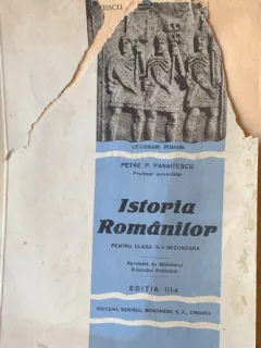 Istoria romanilor pentru clasa IV- a secundara- Petre P. Panaitescu