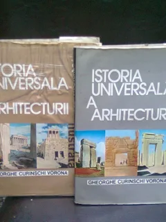 ISTORIA UNIVERSALA A ARHITECTURII - GHEORGHE CURINSCHI VORONA   2 VOLUME