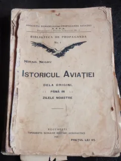 ISTORICUL AVIATIEI - MIHAIL NEGRU