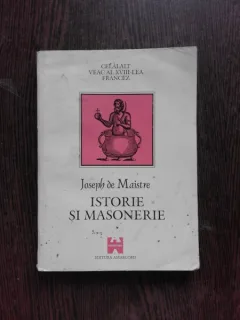 ISTORIE SI MASONERIE - JOSEPH DE MAISTRE