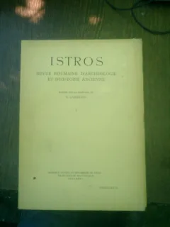 Istros Revue Roumanie d'archeologie et d'histoire ancienne - S. Lambrino